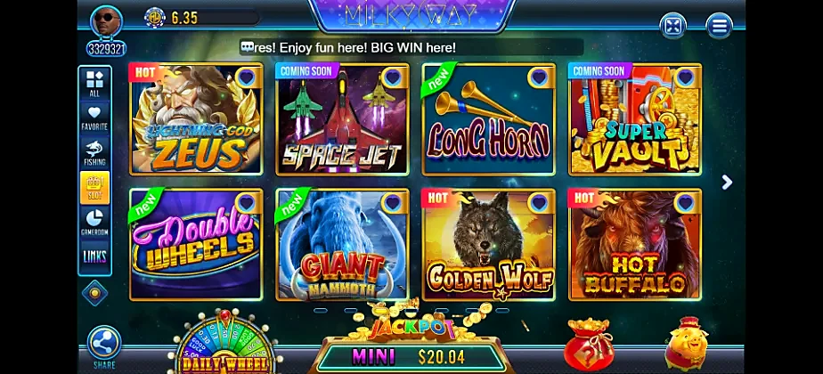 milky way slots