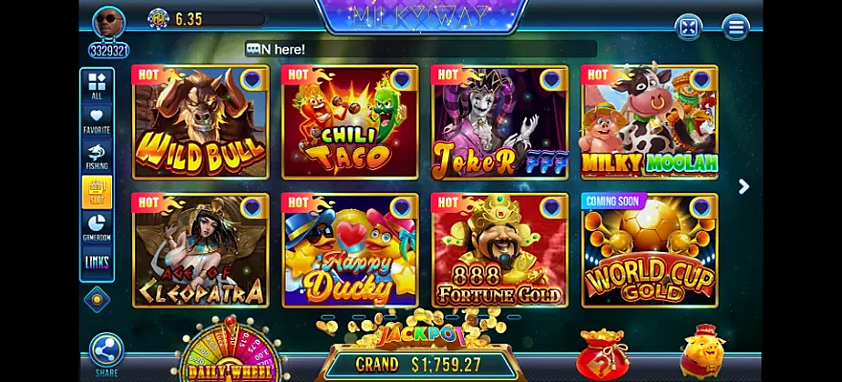 milky way slots