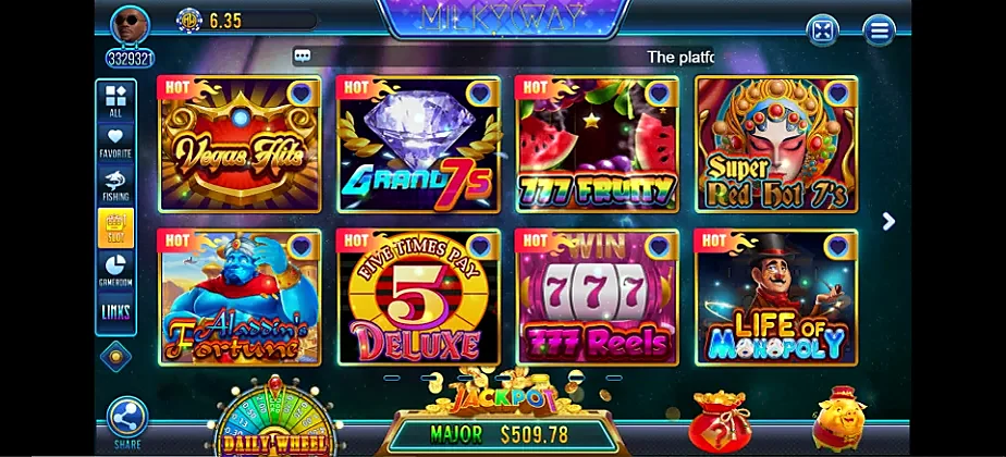 milky way slots
