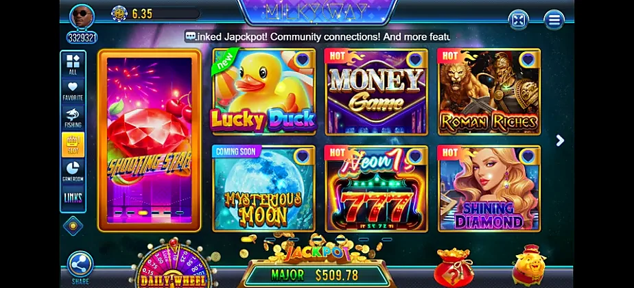 milky way slots