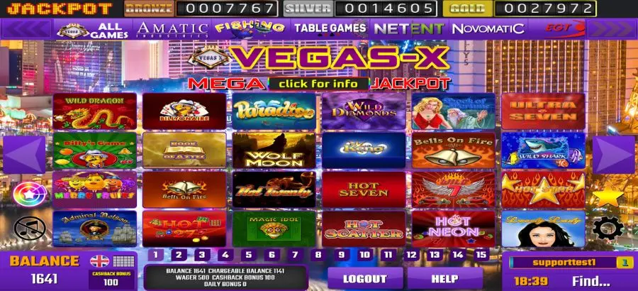 vegas x deposit online