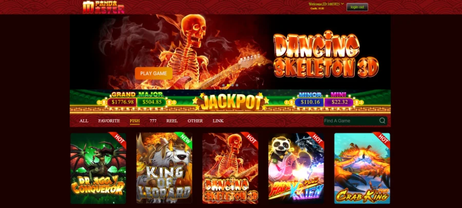 panda master platform screenshot