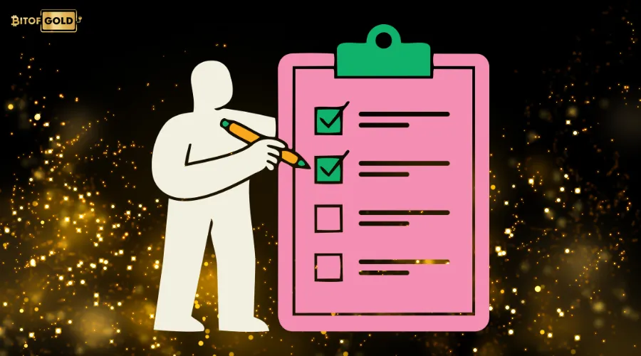 pink verification checklist icon 