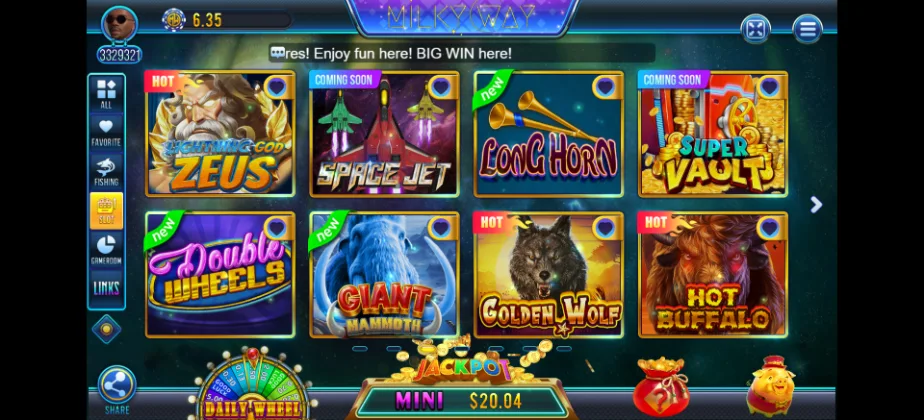 milky way slots