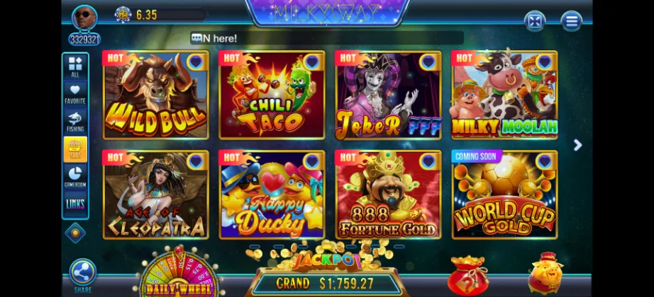​​milky way slots