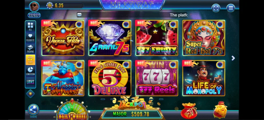 ​​milky way slots