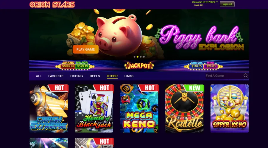 play orion stars online no download no deposit bonus