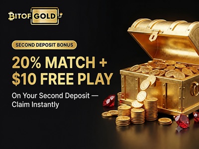 second deposit match bonus