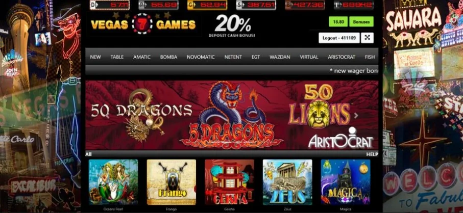 Vegas7 app