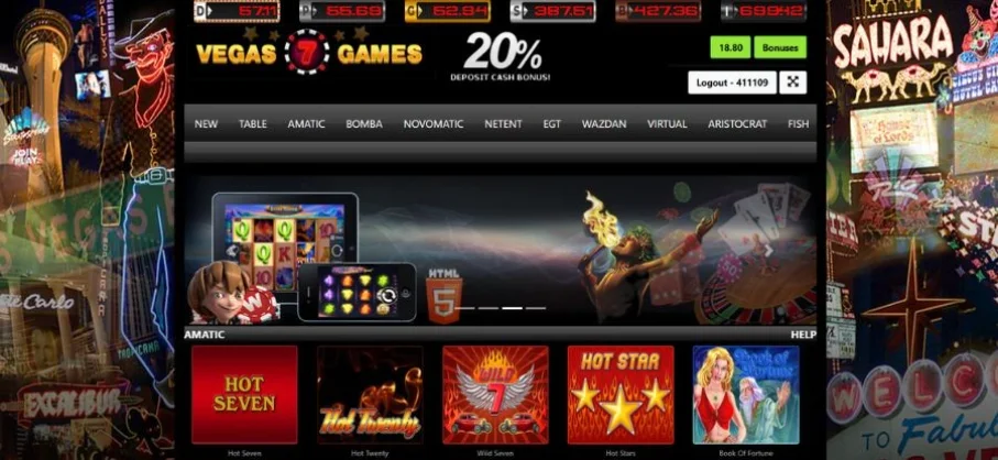 Vegas7 app