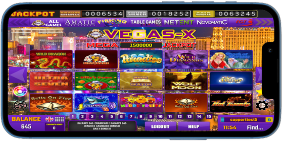 vegas x online casino real money